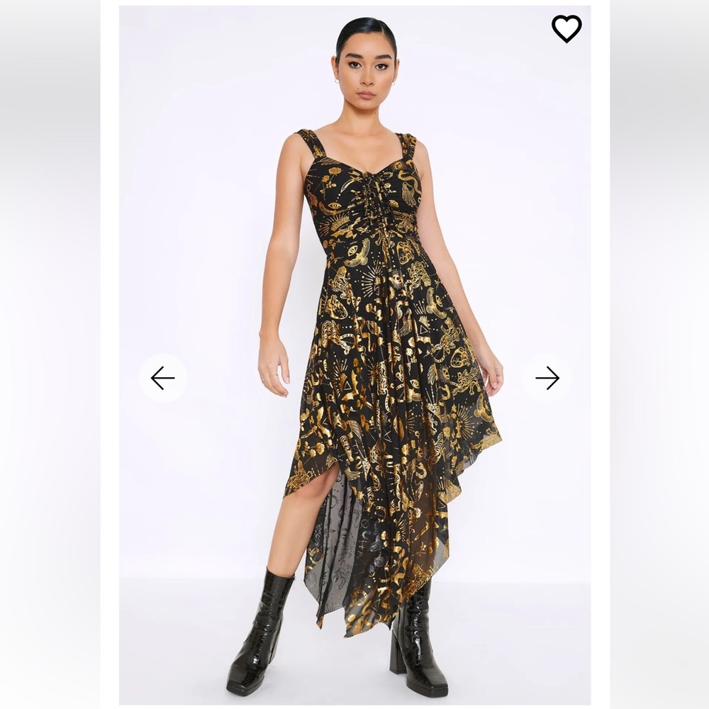 Blackmilk sacred power maxi dress